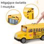 WOOPIE interaktyvus elektrinis mokyklinis autobusas 1:20 su šviesa ir garsu, dovana