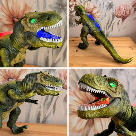 WOOPIE Nuotoliniu būdu valdomas dinozauras RC robotas T-Rex
