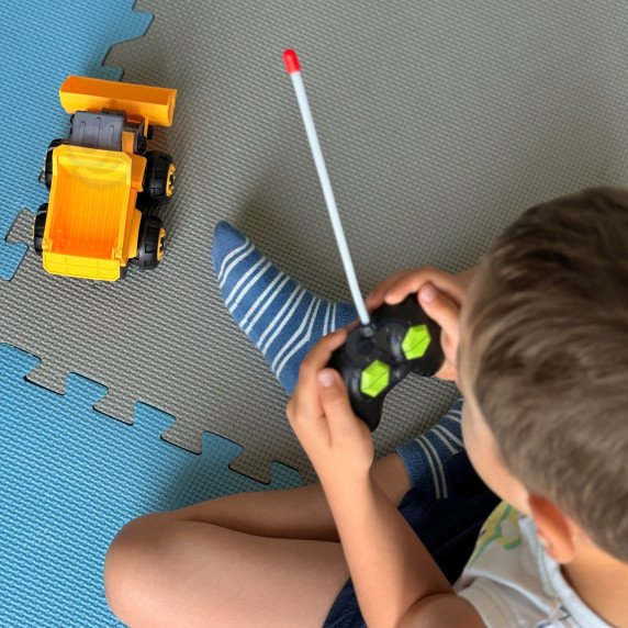 WOOPIE Nuotoliniu būdu valdomas statybinis automobilis „Do it yourself“
