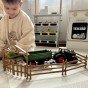 WOOKIE Mini Ūkininkavimo Rinkinys Traktorius Gyvūnai Ūkininkavimo Gyvenvietė Ūkininkas Įrankiai