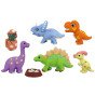 WOOPIE DIY tapybos rinkinys: Pasidarykite gipso liejamų figūrėlių ir juos nudažykite - dinozaurų rinkinys