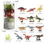 WOOPIE Dinozaurų figūrėlių rinkinys 18 vnt. - versija 1