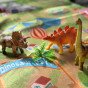 WOOPIE Dinozaurų figūrėlių rinkinys 16 vnt. + Kilimas + Skrynėlė