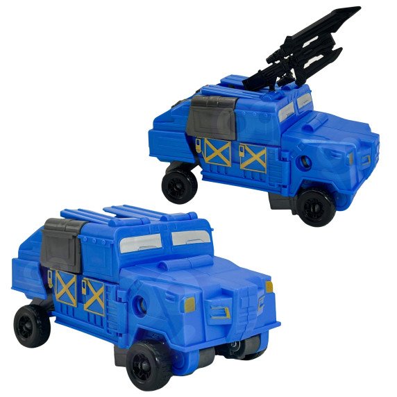 WOOPIE Transformuojamas robotas 2-in-1 kovinis transporto priemonė