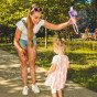 WOOPIE Kosminis burbulų aparatas Rožinis