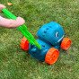 WOOPIE Dino burbulų sodo pjaustyklė su dinozauru + skystis
