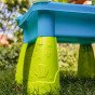 WOOPIE Vandens stalo smėlio dėžė 2 viename vaikams sodo žaislams