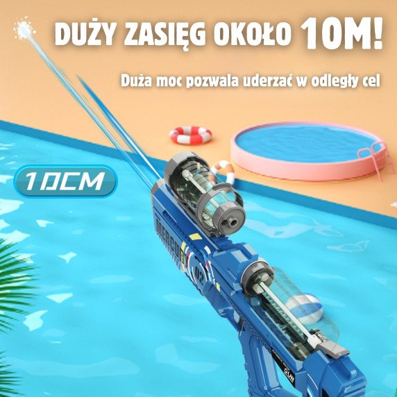 WOOPIE Elektrinė Automatinė Vandens šautuvas Merkurijus