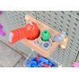 MASTERKIDZ Laisvai stovintantis STEM Kūrybinis Mokymosi Lentai 125 x 86 + Priedų Rinkinys