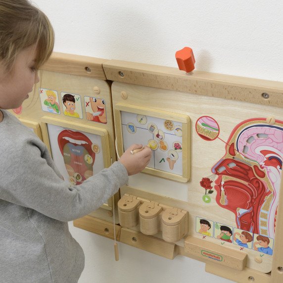 MASTERKIDZ Montessori uoslės - kvapų pažinimo lenta