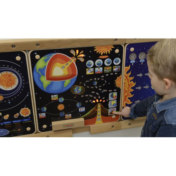 MASTERKIDZ Žemės ir kosmoso pažinimo lenta