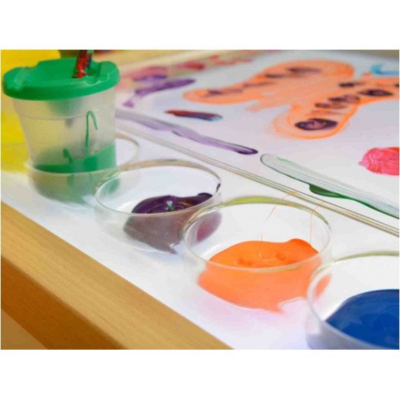 MASTERKIDZ Montessori kvadratinis tapybos dubuo