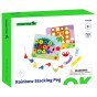 TOOKY TOY Daugiafunkcinė Lentos Rinkinys Su Spalvotais Varžtais Mokomosios Formos