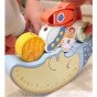 TOOKY TOY Kosminė Miego Mėnulis Balansavimo Medinis Įsimetimo Montesorio Kosmosas