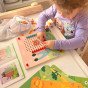 TOOKY TOY galvosūkis su smeigtukais ir laipteliais