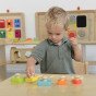 MASTERKIDZ Montessori mokomoji dydžių ir spalvų dėlionė
