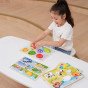 VIGA Medinis galvosūkis Montessori 2-i-1 Figūros ūkis