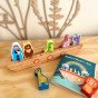 TOOKY TOY Medinis galvosūkis vaikams Nojus ir gyvūnai