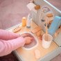 TOOKY TOY tualetinis vonios kambarys medinis tualetas su priedais