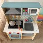 Stambi medinė vaikų virtuvė TOOKY TOY, 10 dalių, FSC