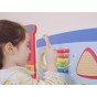 Montessori sensorinė manipuliacinė lenta „Traukinys“