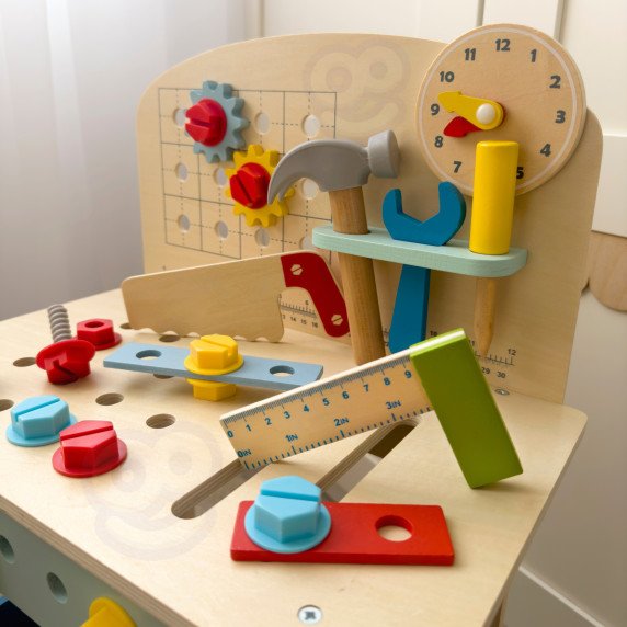 TOOKY TOY Medinis Dėmes Pats Stalo Darbo Vieta
