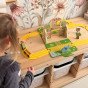 TOOKY TOY Mini Zoo Portable Gyvūnų Krepšio Rinkinys