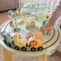 Medinis Montesori veiklos stalas „TOOKY TOY“ su variklinėmis ritinėlių juostomis