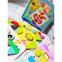 TOOKY TOY 4 in 1 Puzzle Montessori Blokų galvosūkiai