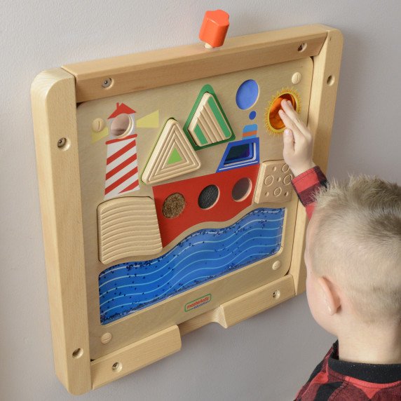 MASTERKIDZ Montessori vandenyno buriavimo pojūčių lenta