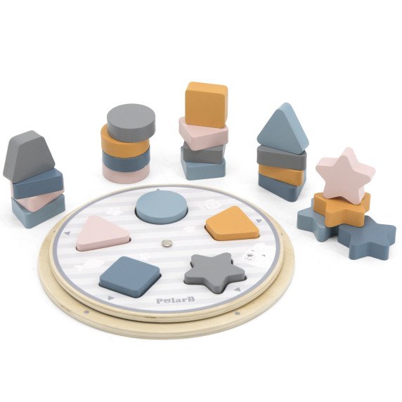 VIGA PolarB Figūrų ir Spalvų Suderinamasis Puzzle