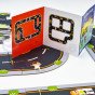 TOOKY TOY automobilių kelio galaktikos galvosūkiai + transporto priemonės automobiliai kelio ženklai