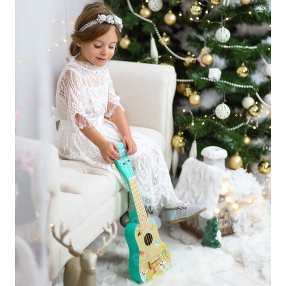 TOOKY TOY medinis ukulelės gitara vaikams nuo 3 metų