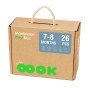 TOOKY TOY dėžutė XXL Montessori edukacinė 6in1 jutimo dėžutė 7-8 mėnesiai