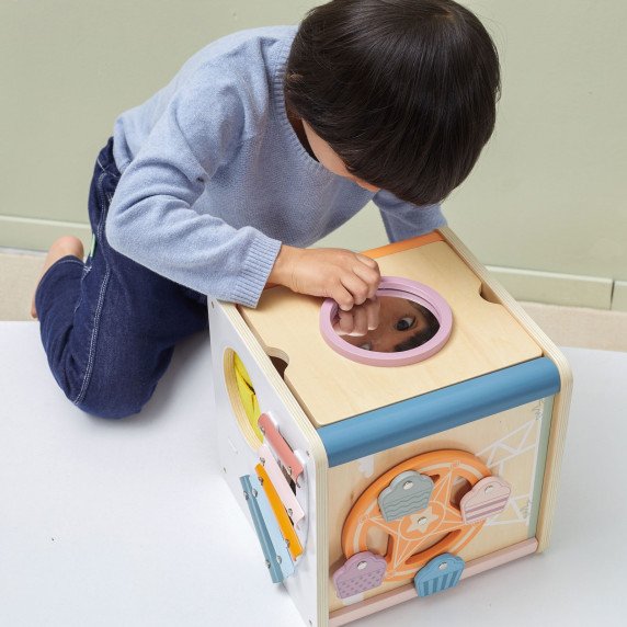 VIGA PolarB Edukacinis Kauliukas 8 viename Veiklos Kauliukas