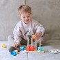 TOOKY TOY Kūrybinis medinis 3D kosmoso blokų krabas