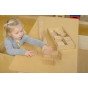 MASTERKIDZ Jutiklinė žaislų mokymo priemonė Išmokite atpažinti raides, skaičius ir formas lietimu Montessori metodu