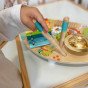 TOOKY TOY Daugiafunkcinis Instrumentų Muzikos Centras Ksilofonas Ratų Grotuvas Būgnas Simbalas Valgomoji Įranga