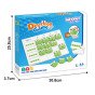 WOOPIE Lapežais žabų galvos puzzle žaidimas - 3 rinkinys
