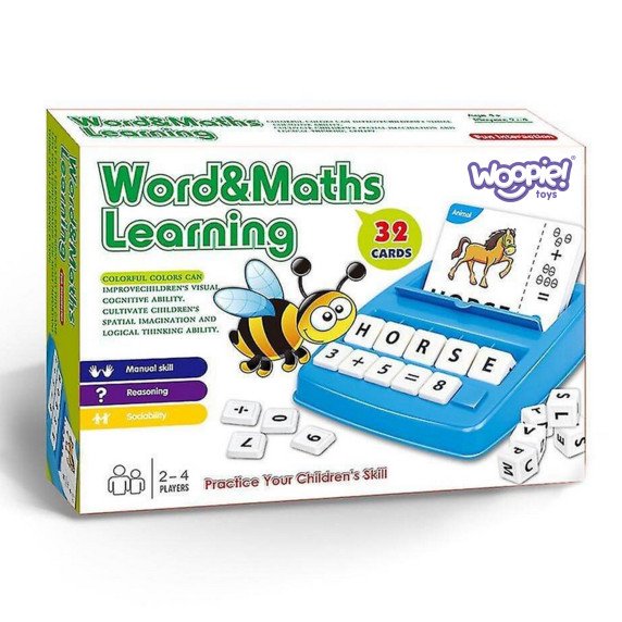 WOOPIE Edukacinė žaidimų sistema mokytis anglų kalbos ir matematikos