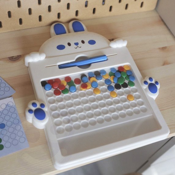 WOOPIE Magnetinė lenta vaikams Montesori MagPad Kiškis