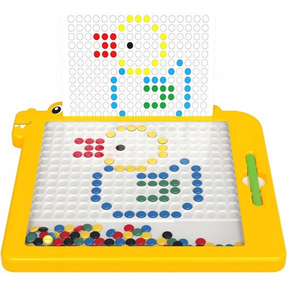 WOOPIE Magnetinė lentelė vaikams Montessori MagPad Dinozauras