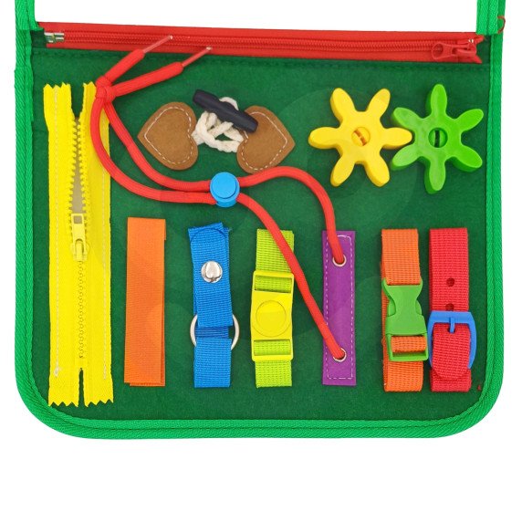 WOOPIE Montessori Edukacinis Kubas Knyga - Kalėdinė Leidimas