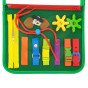 WOOPIE Montessori Edukacinis Kubas Knyga - Kalėdinė Leidimas