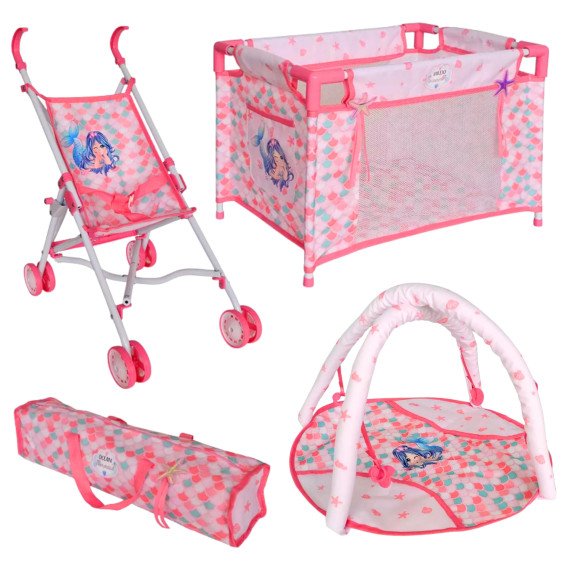 WOOPIE ROYAL Kūdikis lėlė 36 cm Žuvytė interaktyvus rinkinys XXL Auklėtojas 18 in 1