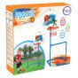 WOOPIE 2-in-1 krepšinio vartai + kamuolių rinkinys