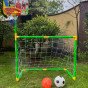 WOOPIE 2-in-1 Krepšinio Rinkinys: Futbolo Vartininkas + Krepšinio Kamuolys