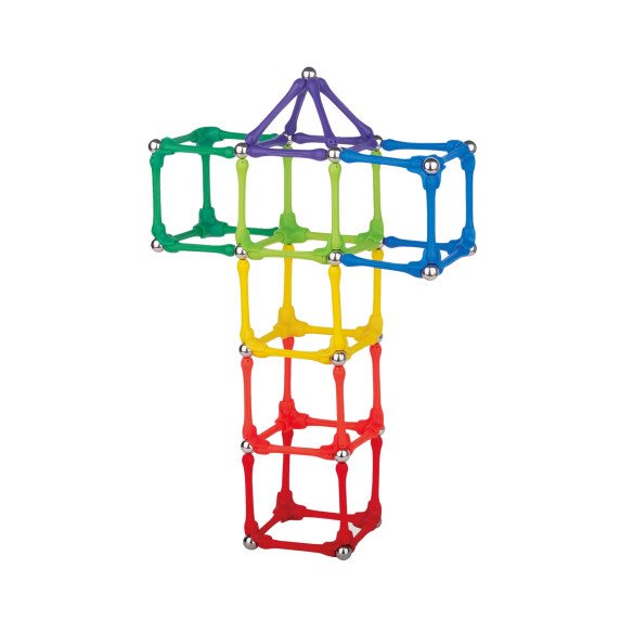 WOOPIE Magnetinės Konstrukcijos Blokai Kūrybinis Galvosūkis 110 vnt.