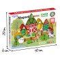 WOOPIE Magnetiniai Statybiniai Blokai 7,5 cm Ferma 50 vnt.