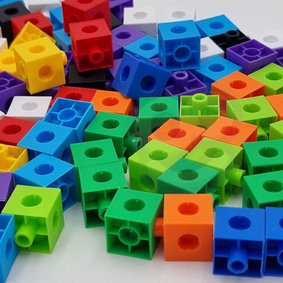 WOOPIE 3D Konstrukcijos Kubai 150 vnt.